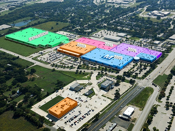 マウザー倉庫拡張写真