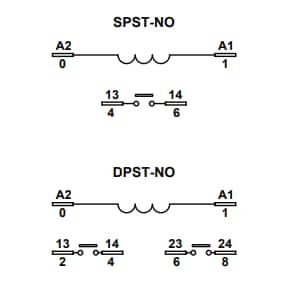 ブロック図 - SE Relays 725パワーリレー