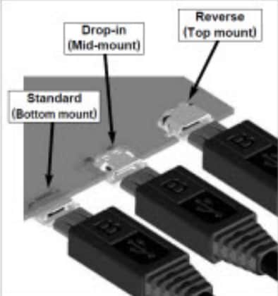 Hirose Electric ZX62 Micro-USB Connectors