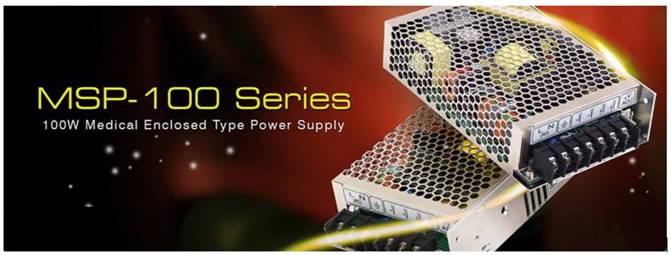 MEAN WELL MSP Single Output Medical Power Supplies