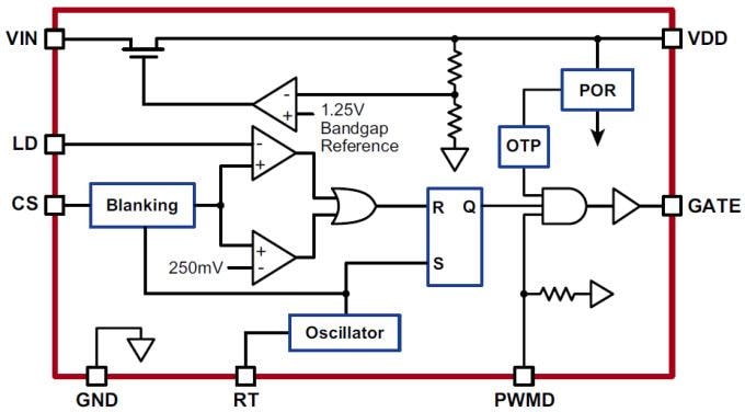 Microchip Technology HV9910C 汎用高輝度LEDドライバ