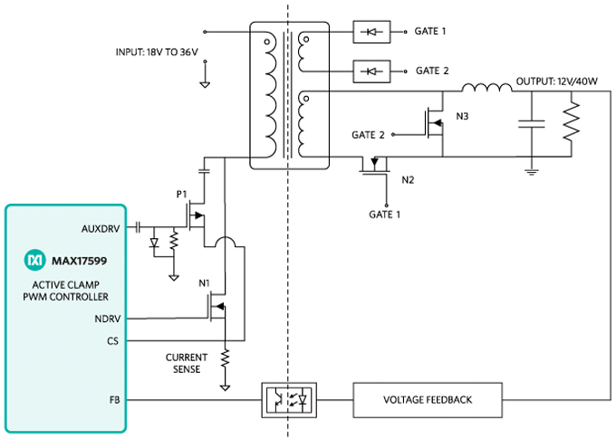 ブロック図 - Analog Devices / Maxim Integrated MAXREFDES41リファレンスデザイン