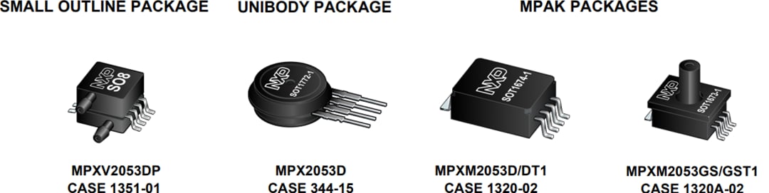 NXP Semiconductors フリースケールMPXM2053 Air Pressure Sensors