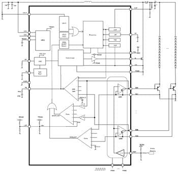 ブロック図 - ROHM Semiconductor 大型LCDパネル用白色LEDドライバ
