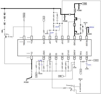 ブロック図 - ROHM Semiconductor 大型LCDパネル用白色LEDドライバ