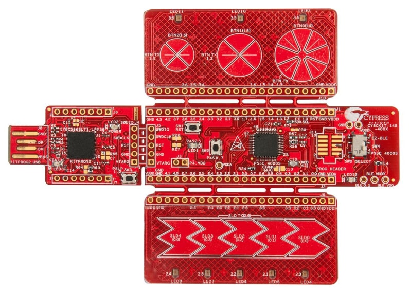 Infineon Technologies CY8CKIT-145-40XX PSoC® CapSenseプロトタイピングキット