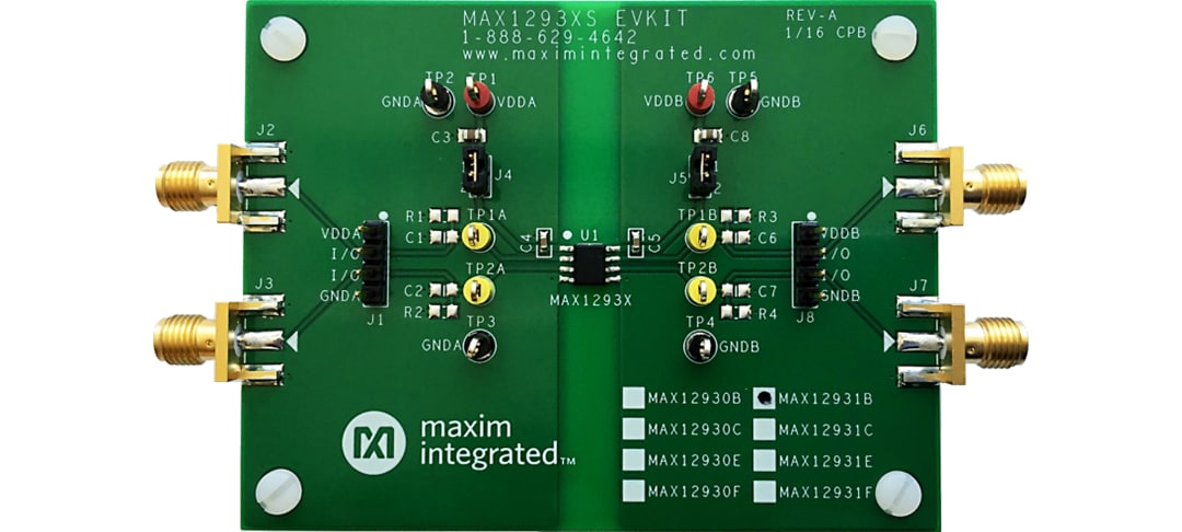 Analog Devices / Maxim Integrated MAX12930/MAX12931評価キット