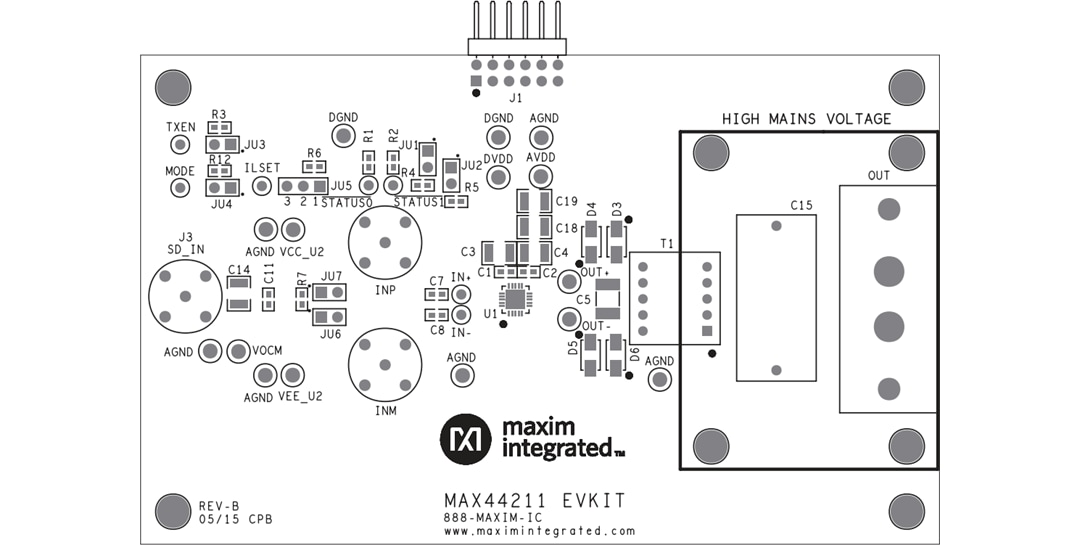 Analog Devices / Maxim Integrated MAX44211EVKIT評価キット