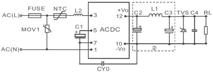 CUI Inc PBO超コンパクトAC-DC電源