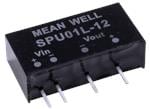 MEAN WELL SPU01およびDPU01 DC-DC非安定化コンバータ
