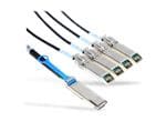 Amphenol Cables on Demand QSFP to 4 x SFP+スプリッタケーブル