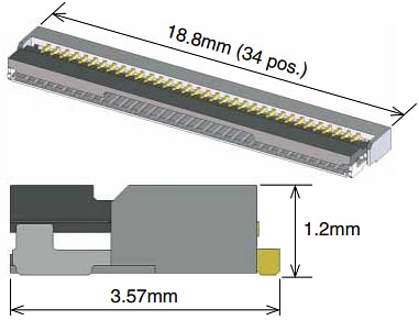 Hirose Electric FH65 FPC/FFCコネクタ