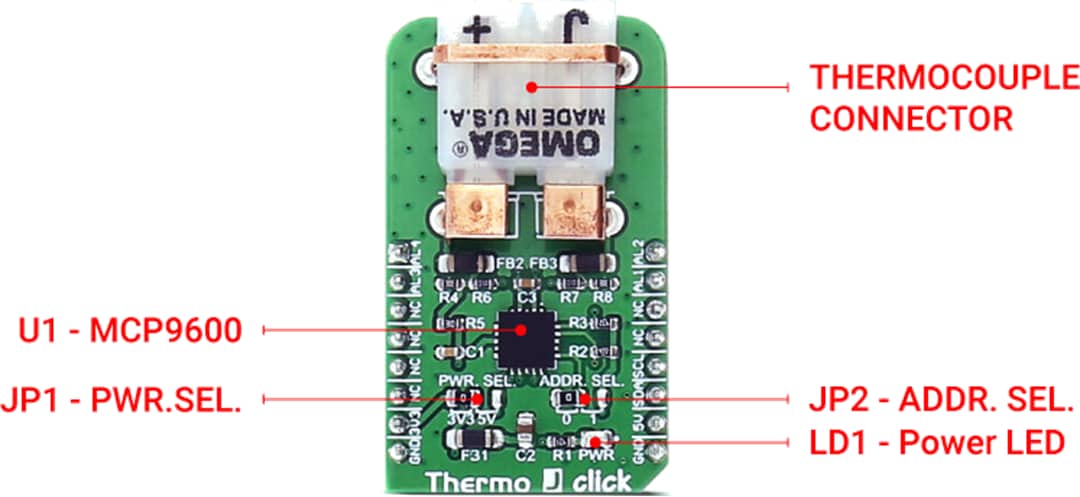 Mikroe MIKROE-2811サーモJクリック