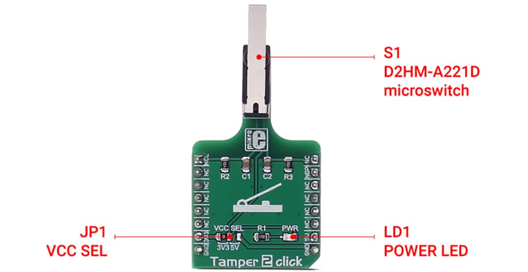 Mikroe Mikroe-2552 Tamper 2 Click