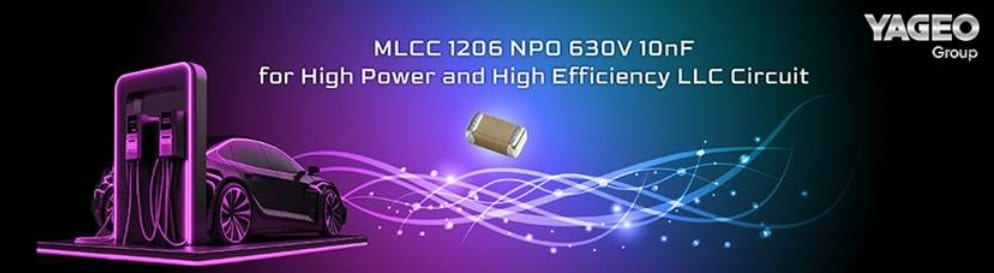 YAGEO HV NP0/X7R高電圧SMD/SMT MLCC