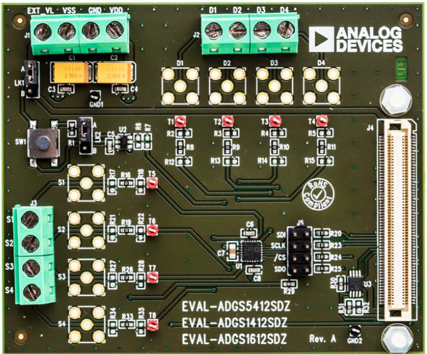 Analog Devices Inc. EVAL-ADGS1412SDZ評価ボード
