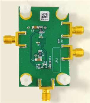 Texas Instruments OPA837DBVEVMオペアンプ評価モジュール