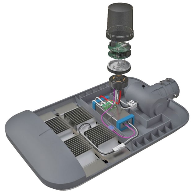 TE Connectivity / AMP Connectors LUMAWISEフォトコントロールベース、スリーブ、カバー