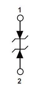 ブロック図 - Littelfuse SP3522 0.15pF 22KV車載アバランシェ・ダイオード