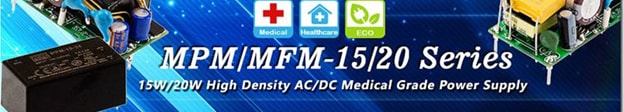 MEAN WELL MPM/MFM-05/10/15/20/30 AC/DC電源