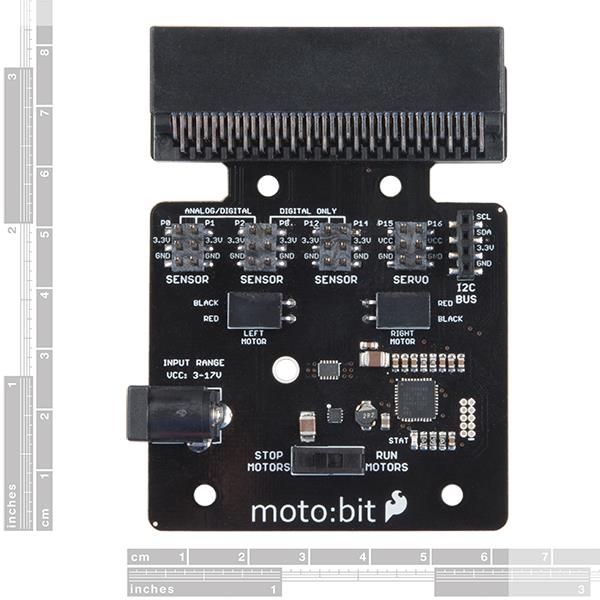 回路図 - SparkFun moto:bit