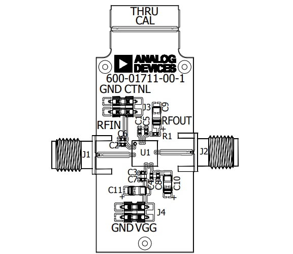 Analog Devices Inc. EV1HMC637BPM5評価ボード