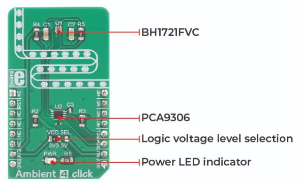 Mikroe MIKROE-3199 Ambient 4 Click