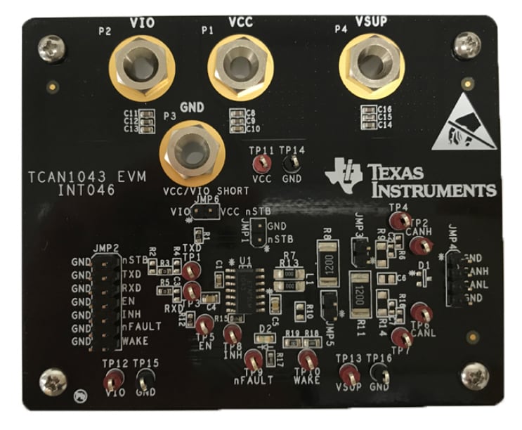 ロケーション回路 - Texas Instruments TCAN1043DEVM評価モジュール