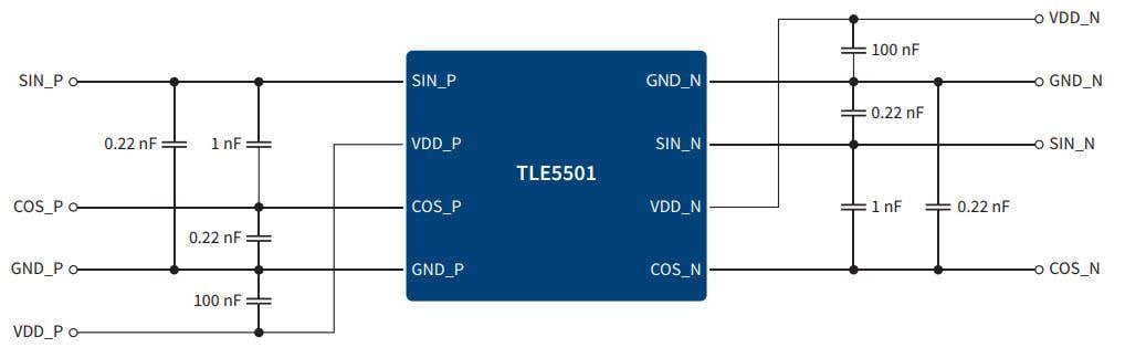 Infineon Technologies TLE5501 E0001 & E0002 XENSIV™磁気センサ