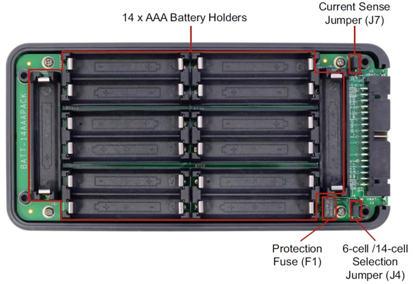NXP Semiconductors BATT-14AAAPACK構成式バッテリパック