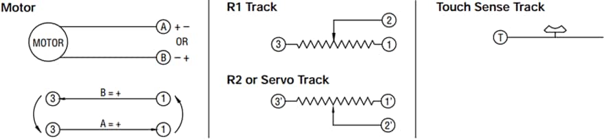 Bourns Pro Audio® PSL電動ポテンショメータ