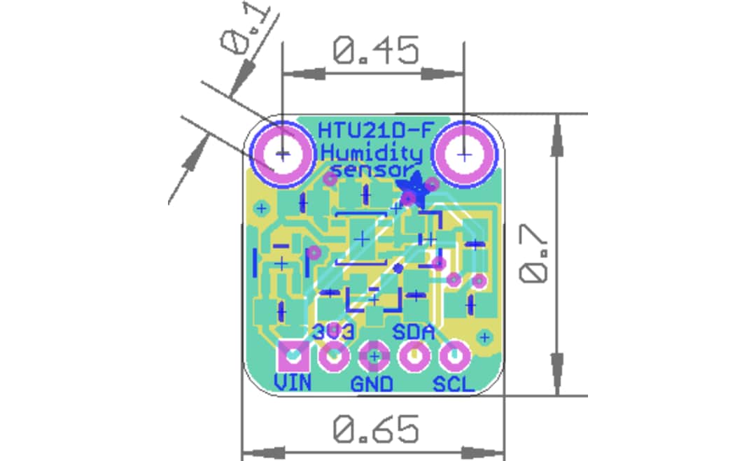 Adafruit HTU21D-F Temperature & Humidity Sensor
