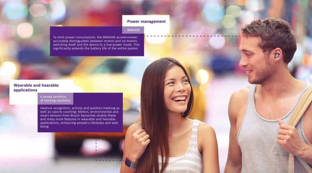 Bosch BMA456デジタル3軸MEMS加速度センサ