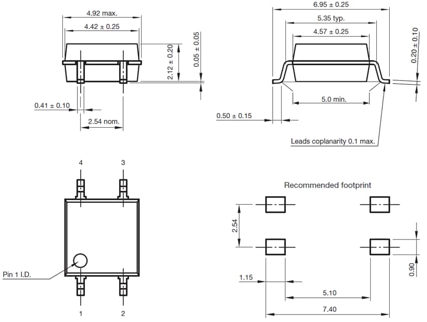 Vishay Semiconductors VOMA617Aオプトカプラ