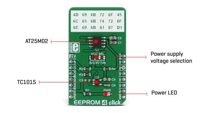 Mikroe MIKROE-2536 EEPROM 4 Click