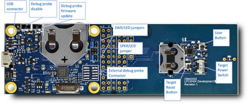 NXP Semiconductors OM40002 LPC8N04 MCU用の開発ボード