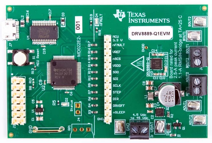 ロケーション回路 - Texas Instruments DRV8889-Q1EVM評価モジュール