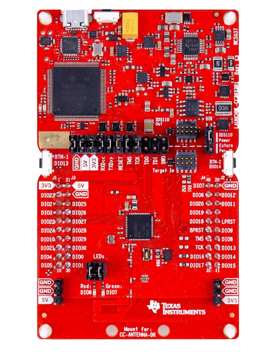 ロケーション回路 - Texas Instruments LAUNCHXL-CC26X2R1 LaunchPad™開発キット