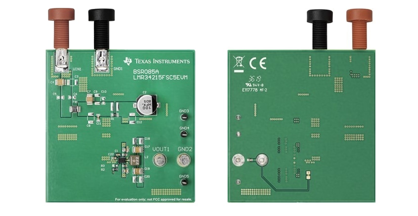 Texas Instruments LMR34215FSC5EVM評価モジュール