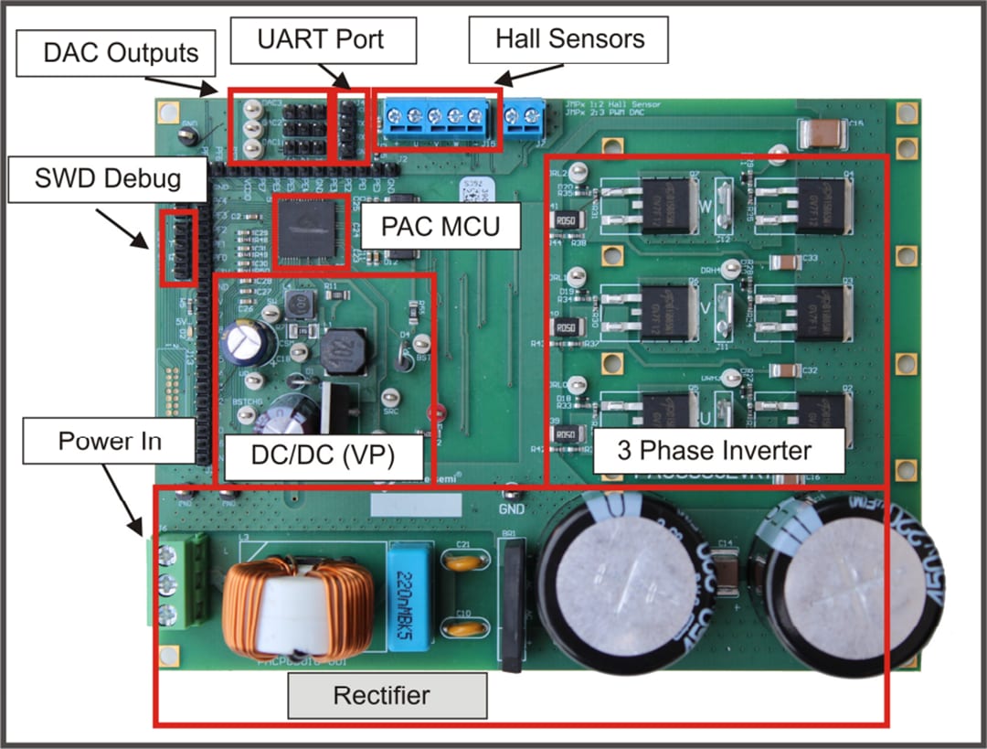 アプリケーション回路図 - Qorvo PAC5556EVK1開発キット