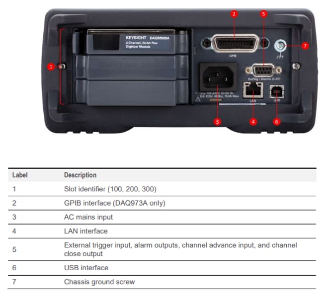 Keysight Technologies DAQ973A Data Acquisition System