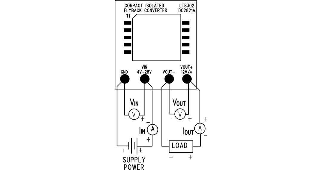 Analog Devices Inc. LT8302用のDC2014A、DC2821A、DC2906Aデモ
