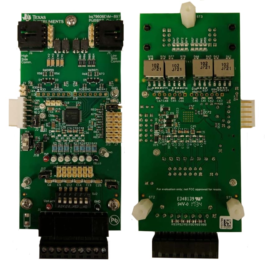 ロケーション回路 - Texas Instruments bq79606EVM-897評価モジュール