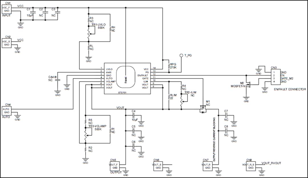 STMicroelectronics STEVAL-EFUSE01評価ボード