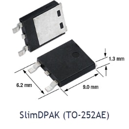 機械図面 - Vishay Semiconductors eSMP® パッケージエボリューション