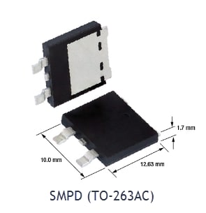 機械図面 - Vishay Semiconductors eSMP® パッケージエボリューション