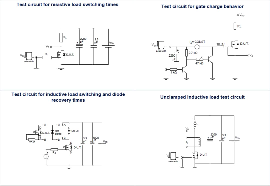 アプリケーション回路図 - STMicroelectronics STWA70N65DM6 Nチャンネル650V 68AパワーMOSFET