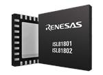 Renesas Electronics ISL81801 80Vバックブーストコントローラ