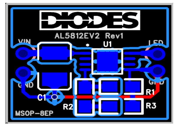 Diodes Incorporated AL5812EV2評価ボード