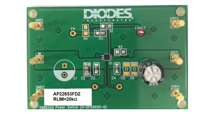 Diodes Incorporated AP22653FDZ-EVM 評価モジュール